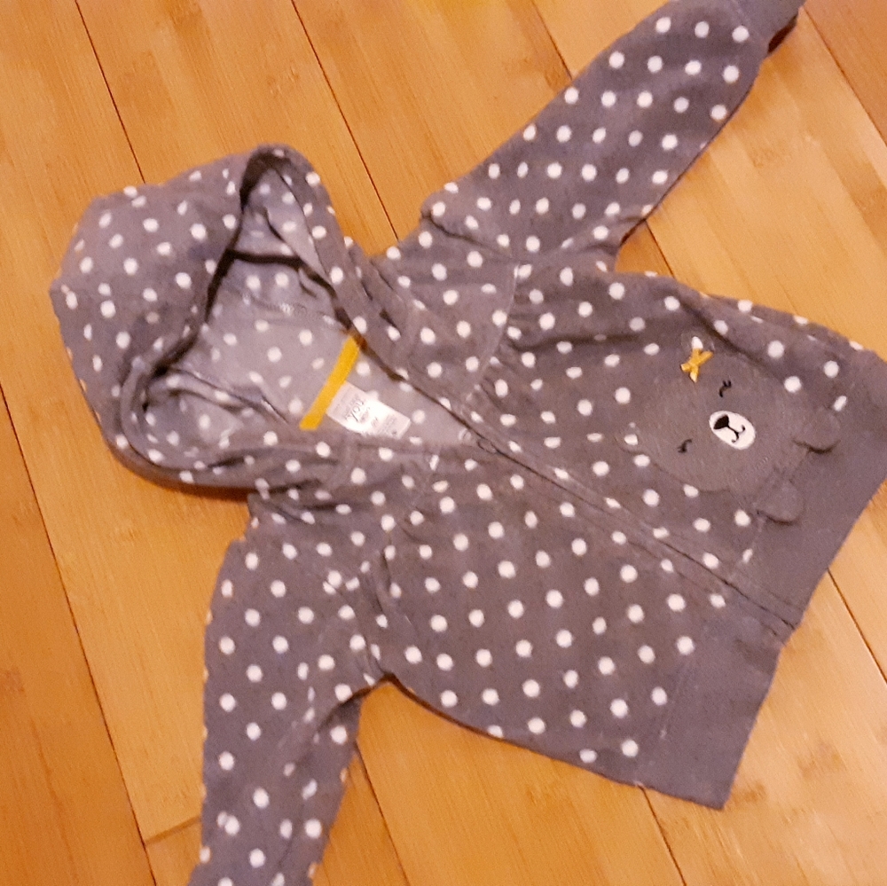 Baby zipper up fleece jacket